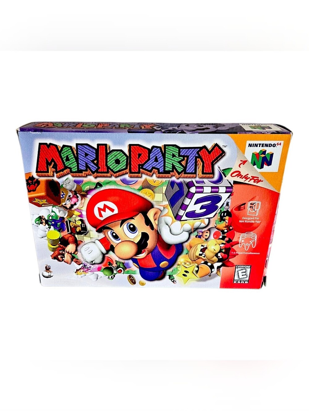 Mario Party (Nintendo 64) N64 Authentic, w/Original Box! Tested & Working!